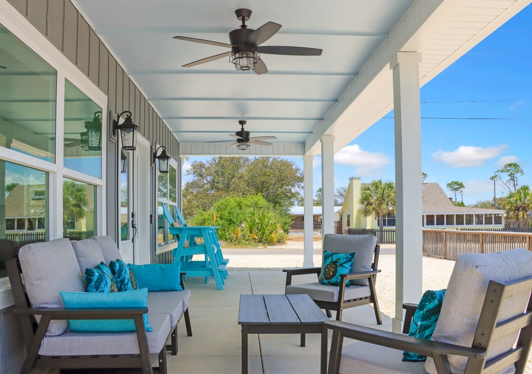 Furnished Front Porch