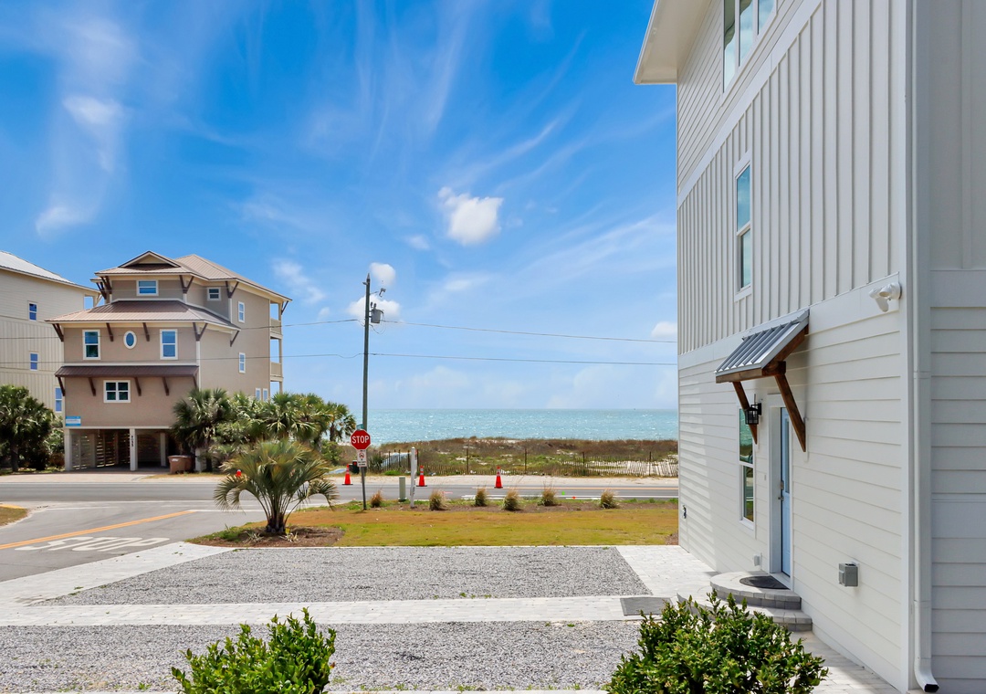 Main Entrance and Parking