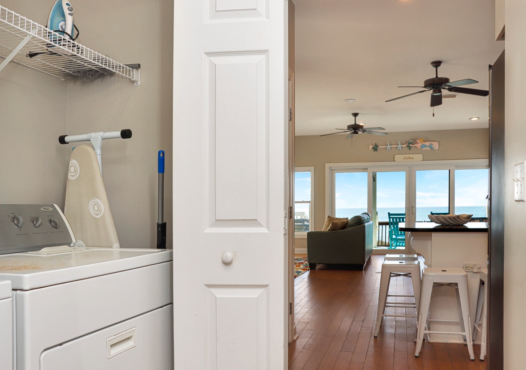 Laundry Closet on Main Floor