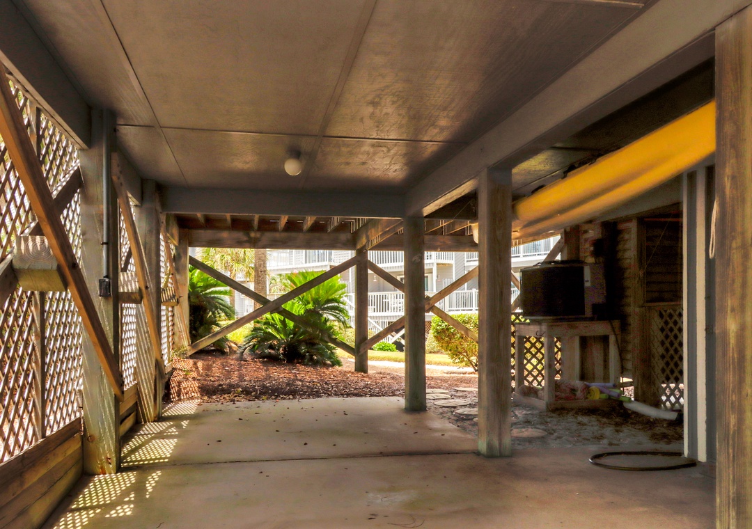 Parking Under House