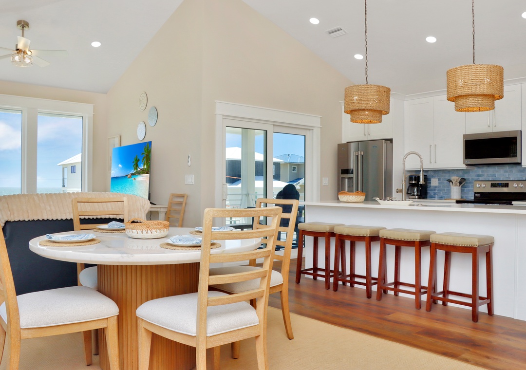 Dining Area and Kitchen
