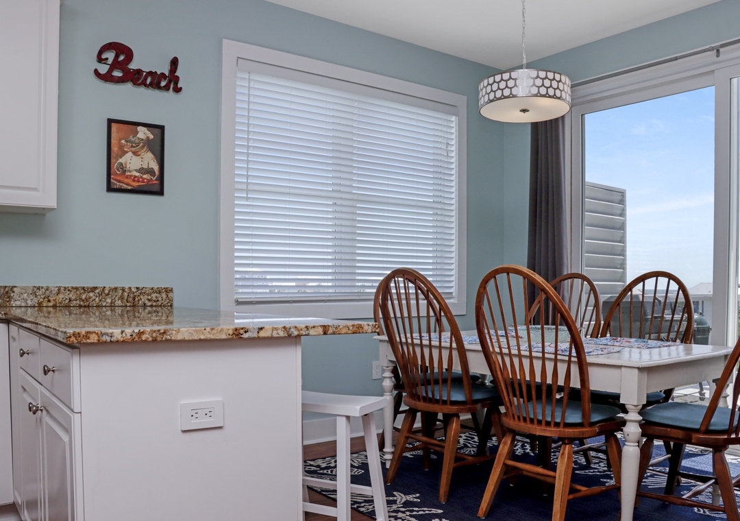Kitchen and Dining Area