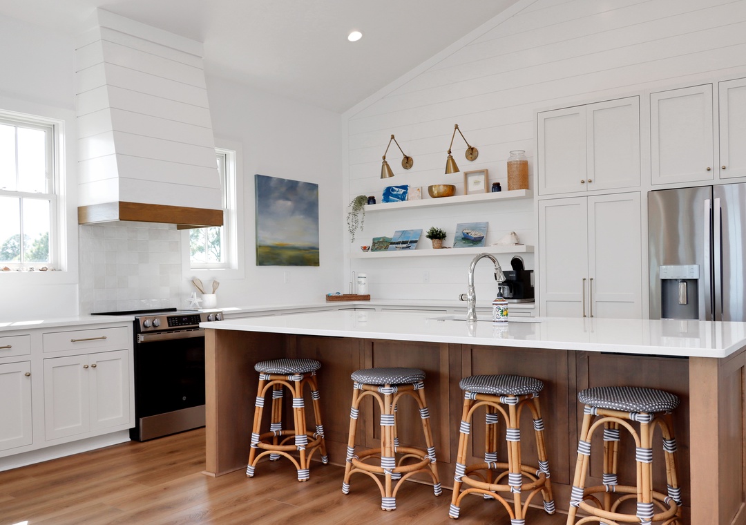 Kitchen with Bar Seating