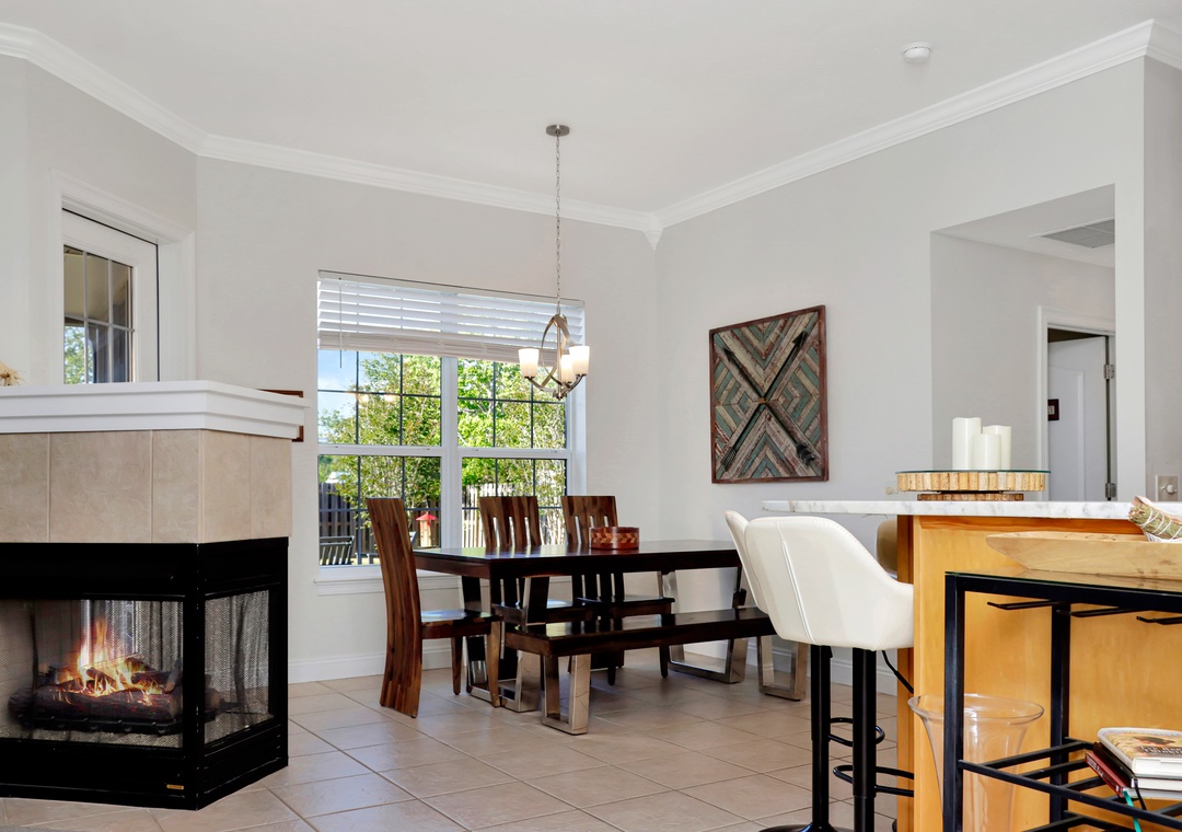 Kitchen and Dining Area