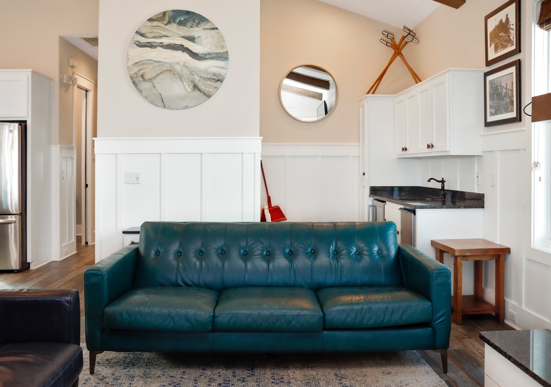 Living Room and Wet Bar