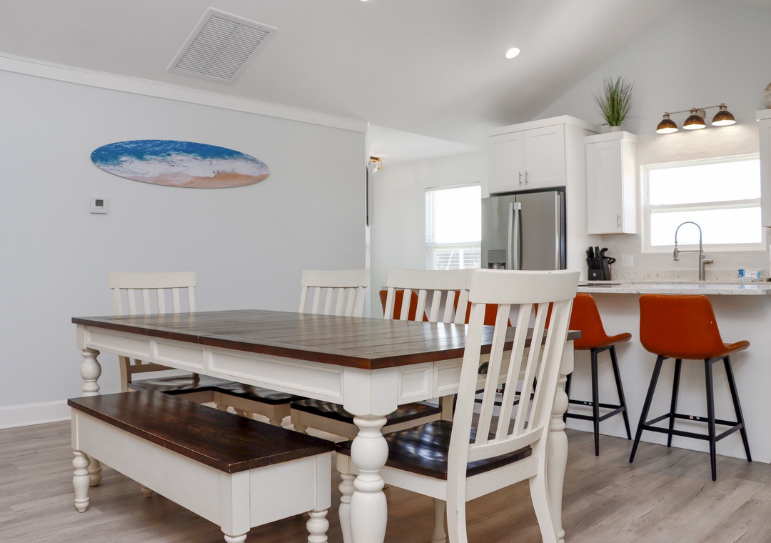 Dining Area and Kitchen