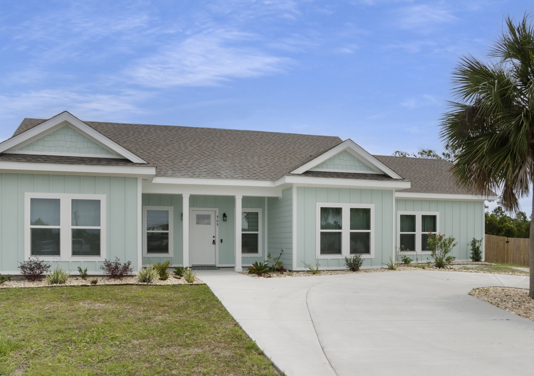 Single Story Beach Home