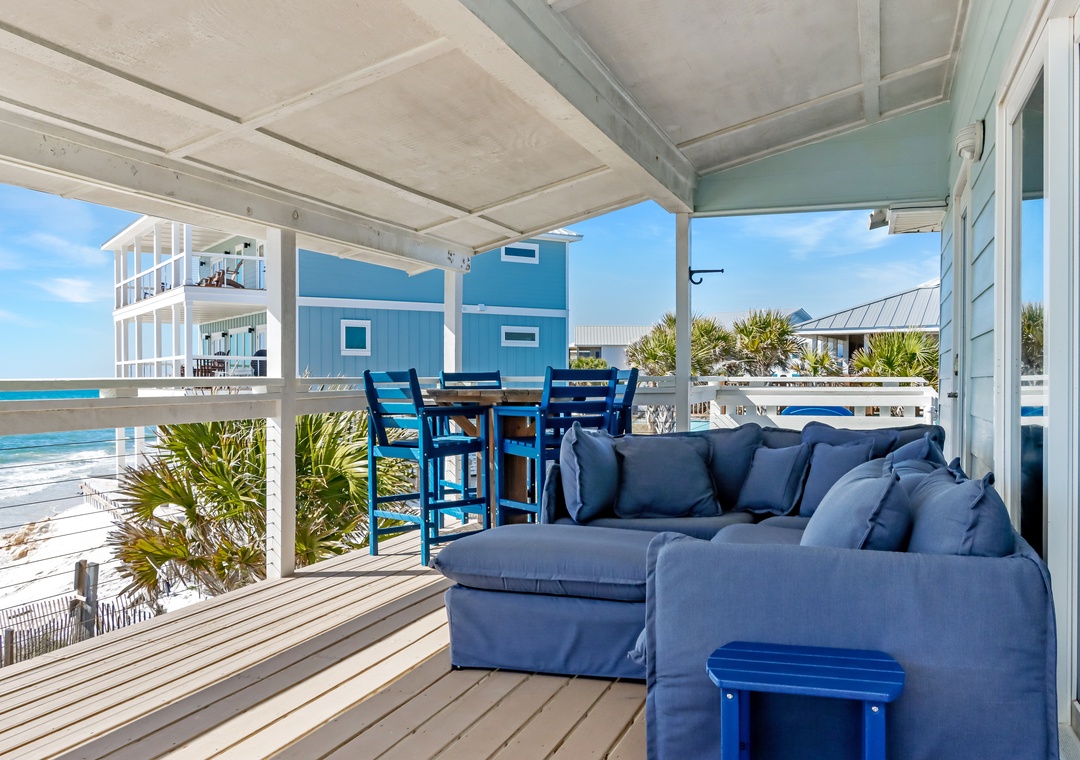 Comfortable Seating on Deck