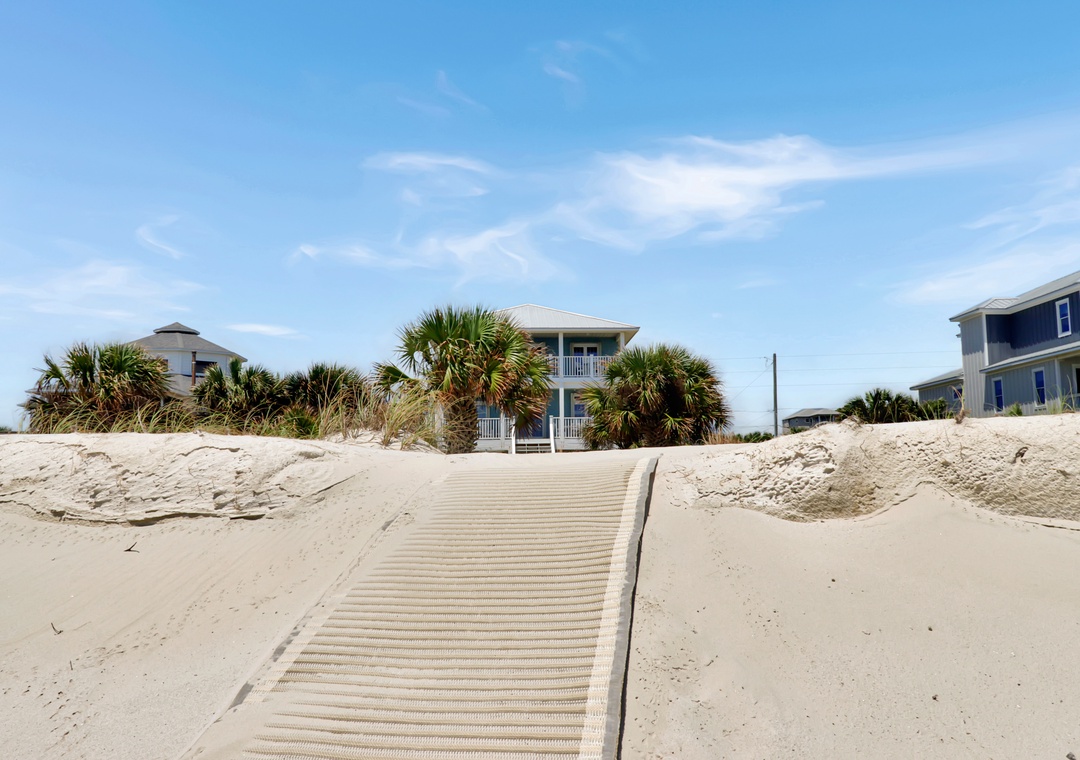 Over the Hill and to the Beach House