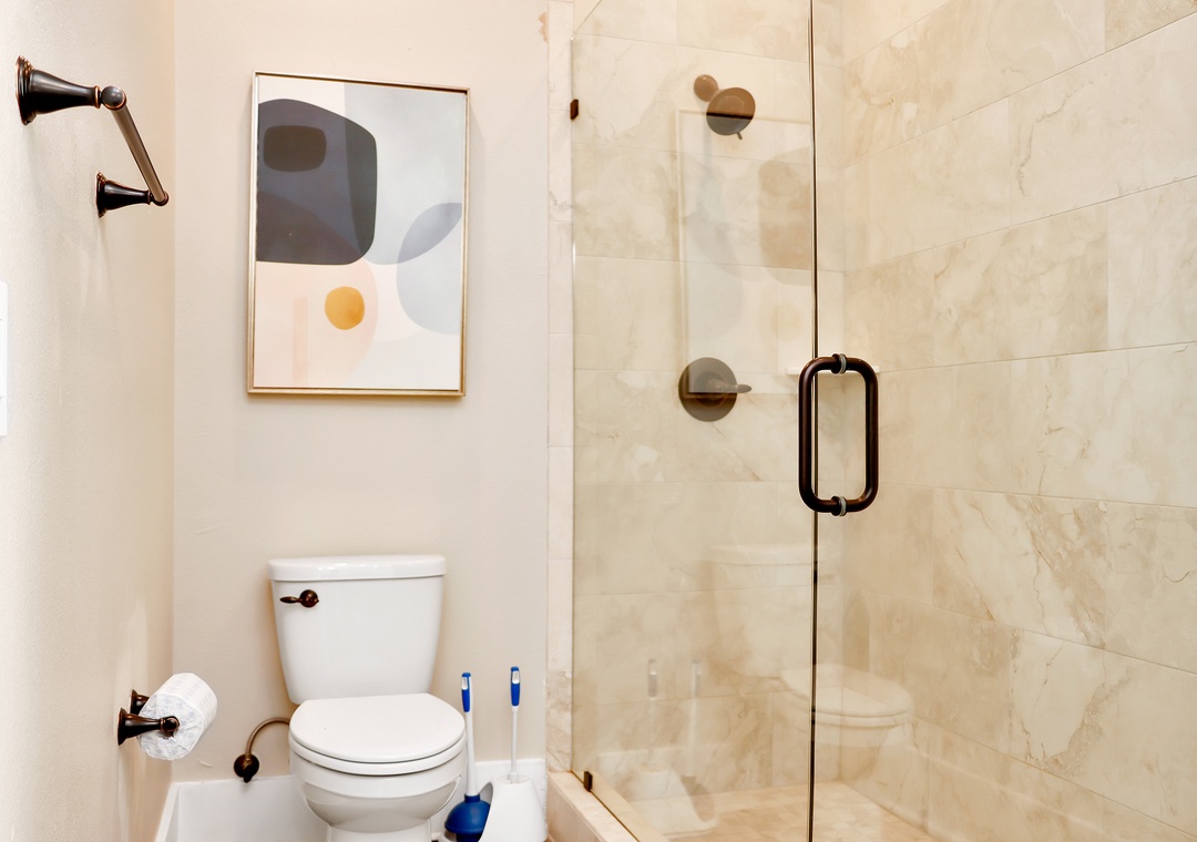 Full Bathroom with Shower - Upstairs