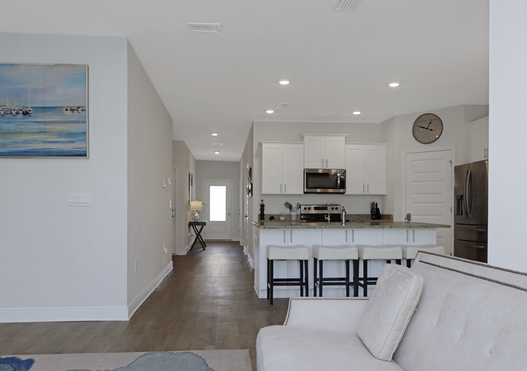 Living Room and Kitchen