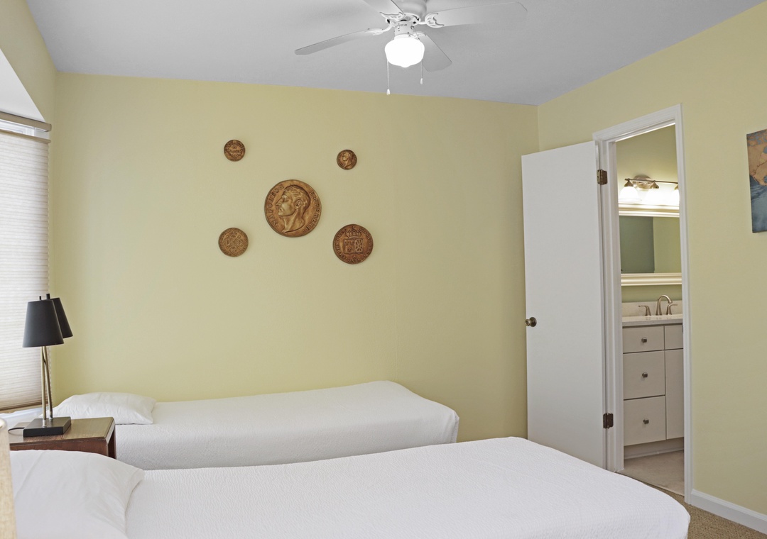 Bedroom 2 with Shared Bathroom