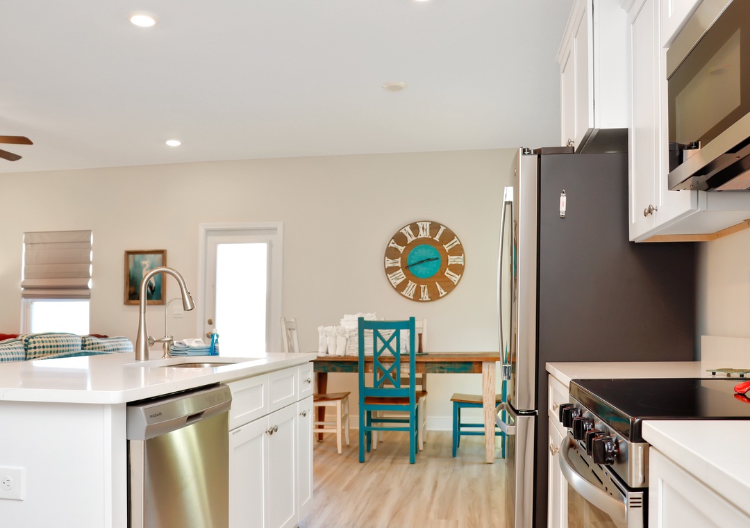 Kitchen and Dining Area
