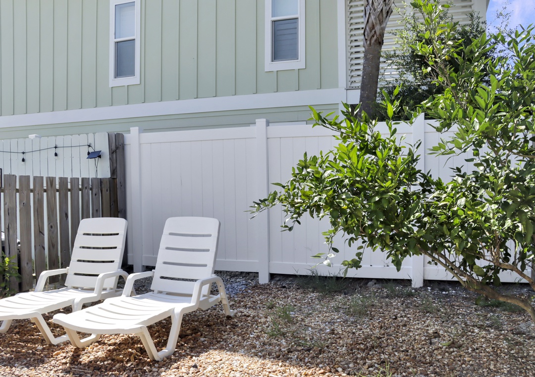 Fenced Backyard