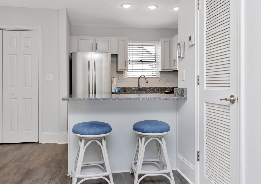 Kitchen with Bar Seating