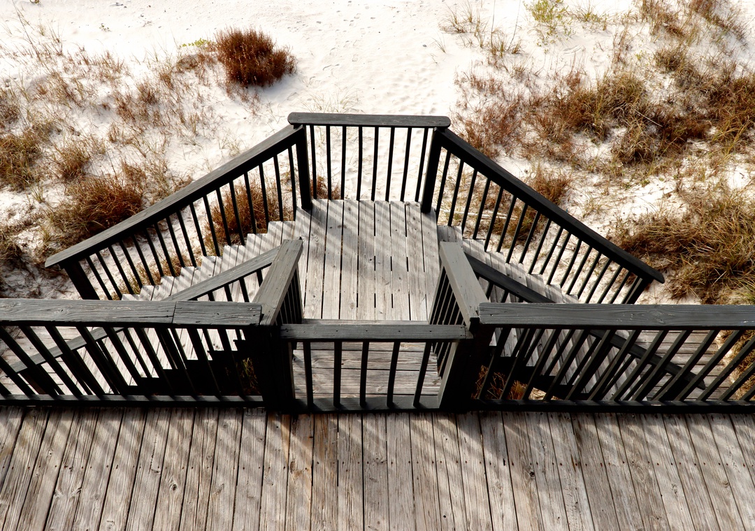 Overhead View of Main Floor Deck