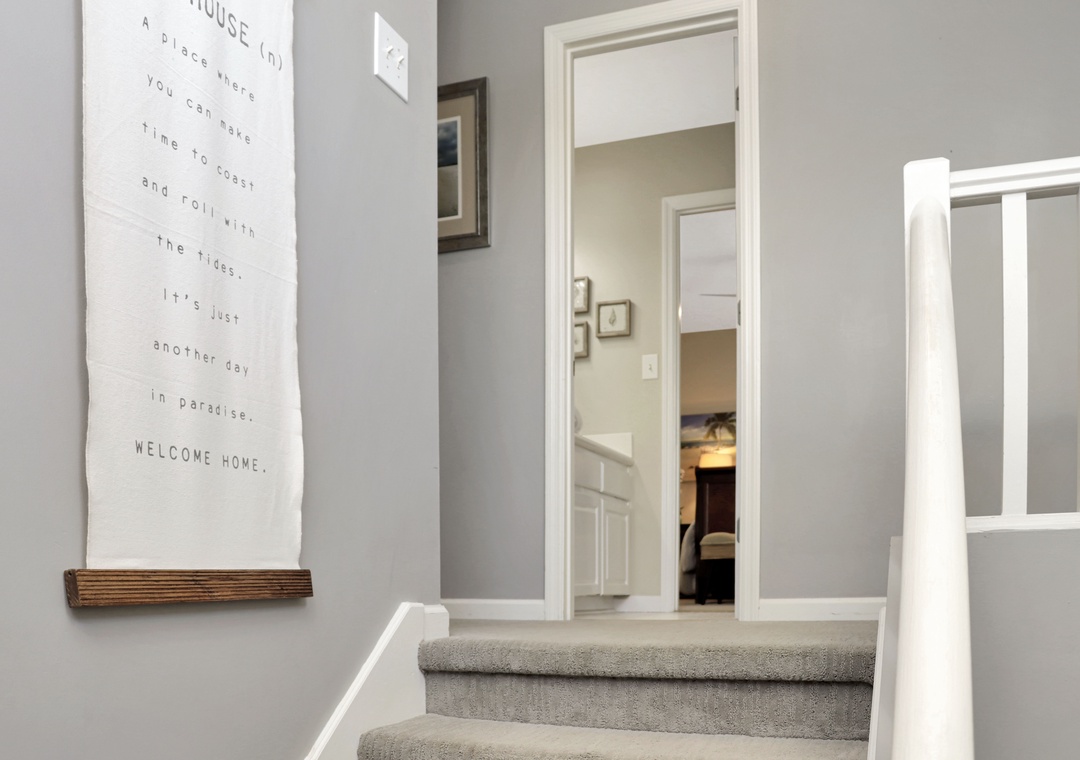 Second Floor Stairway