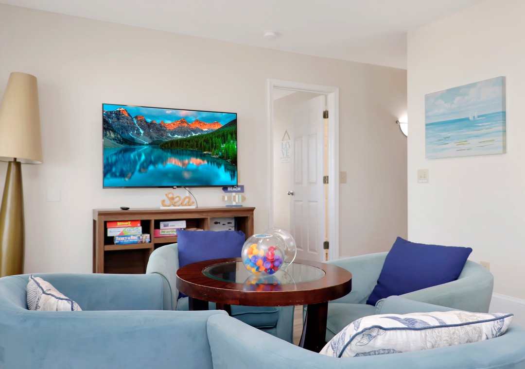 Upstairs TV Area