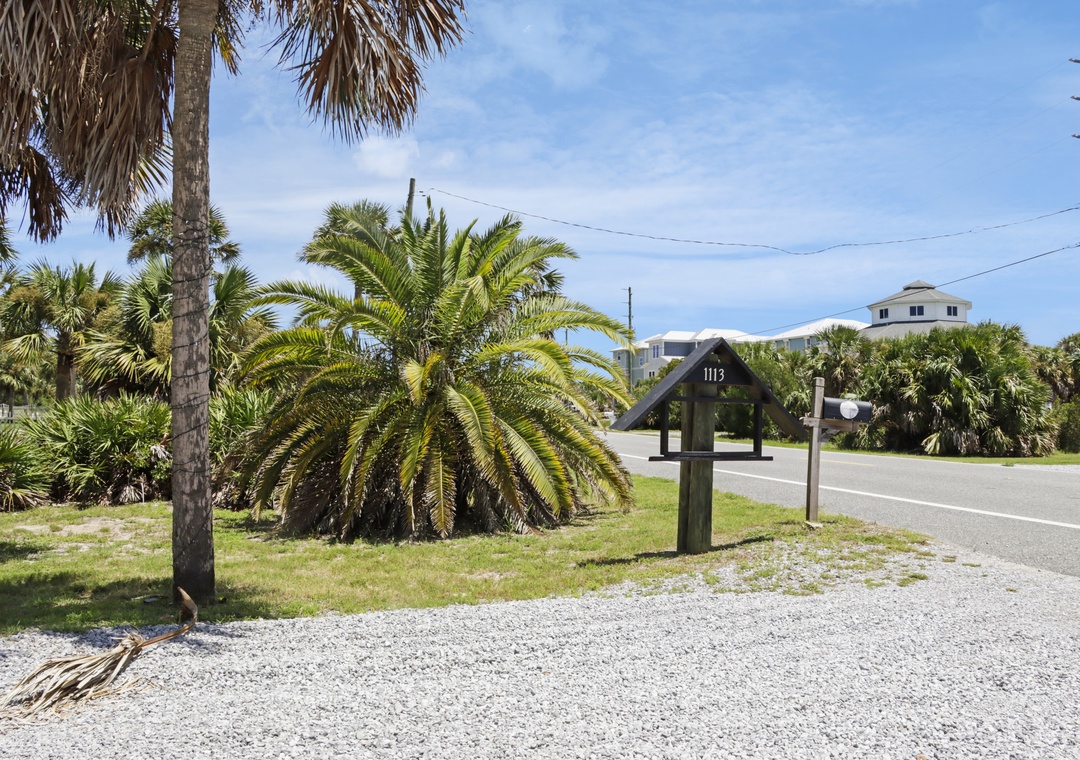 Private Driveway to House