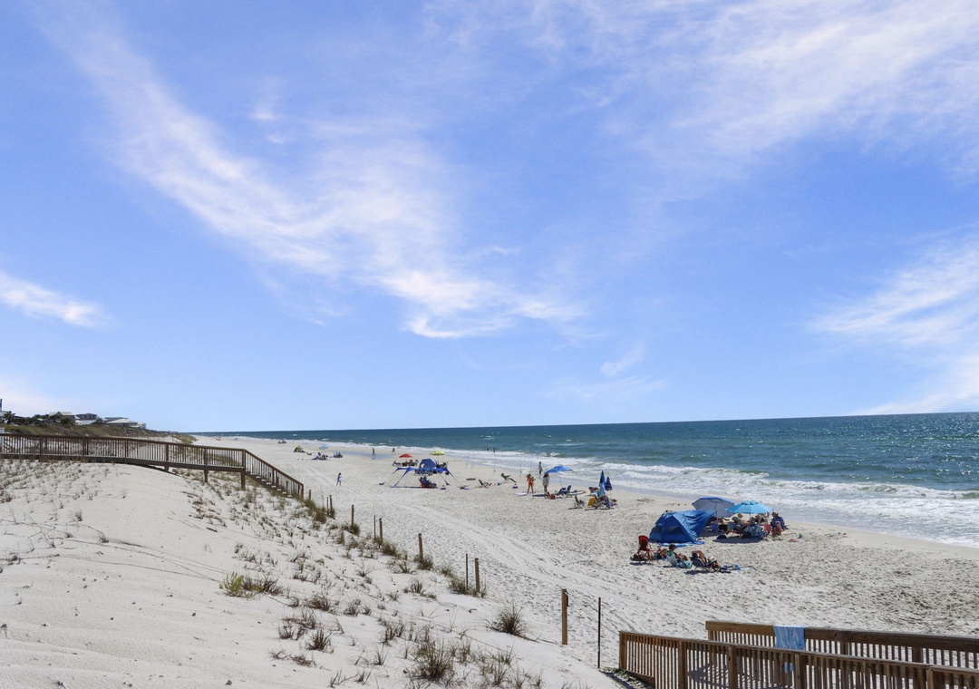 Beach View to the South