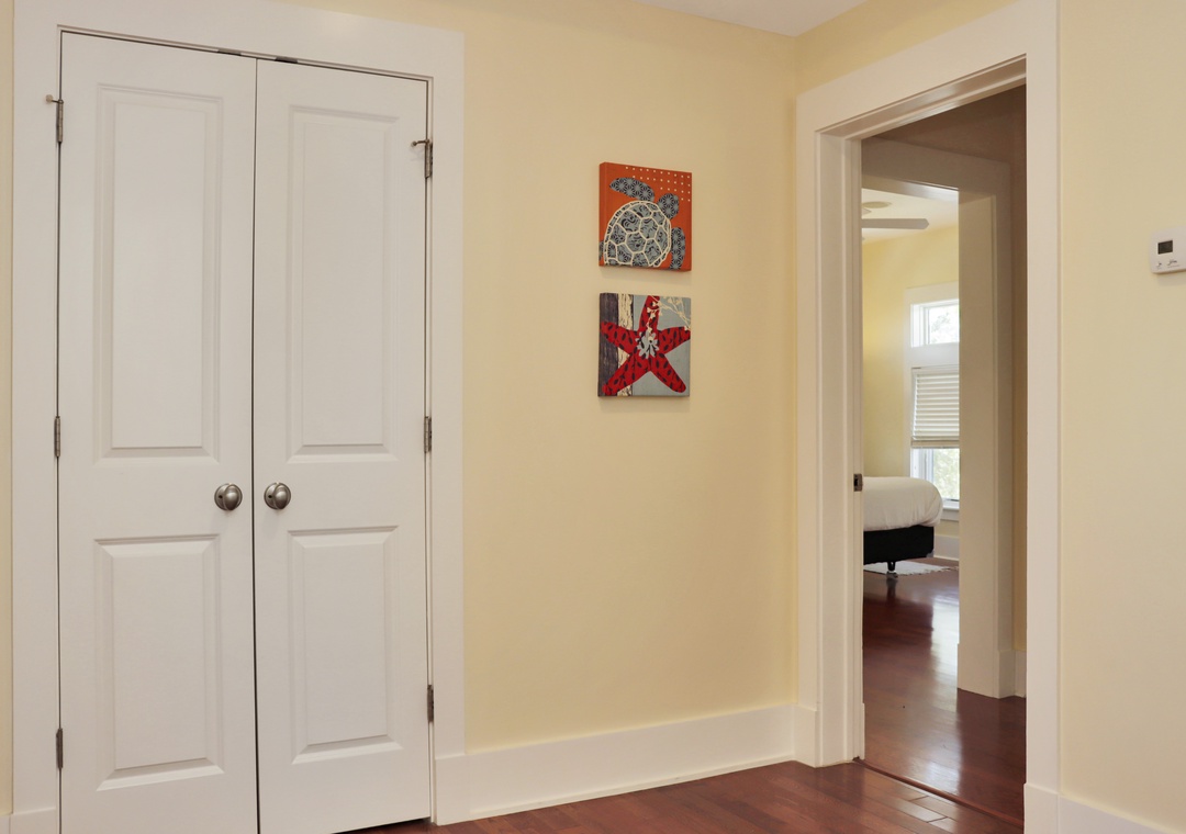 Upstairs Hallway with Bedrooms