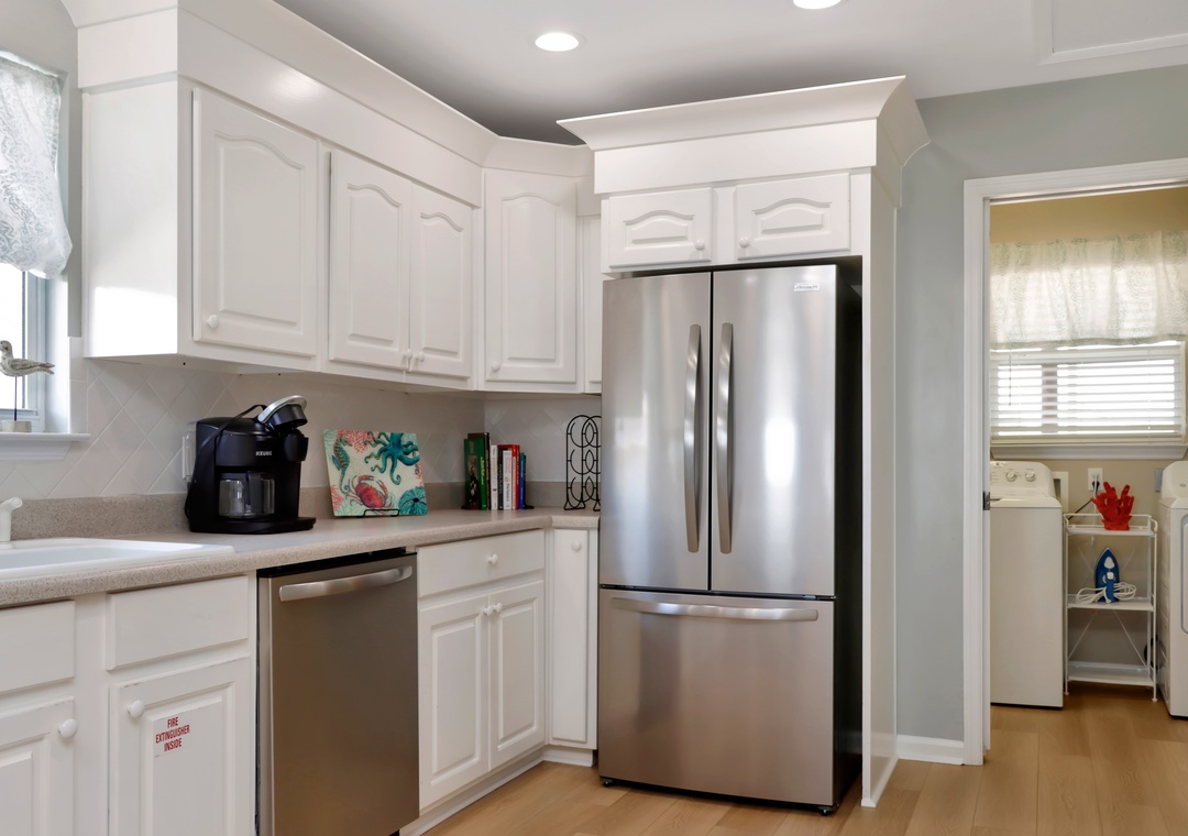 Kitchen and Laundry Room