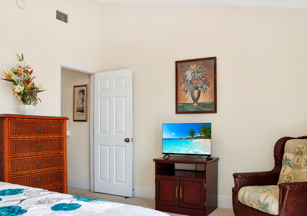Master Bedroom 1 with TV