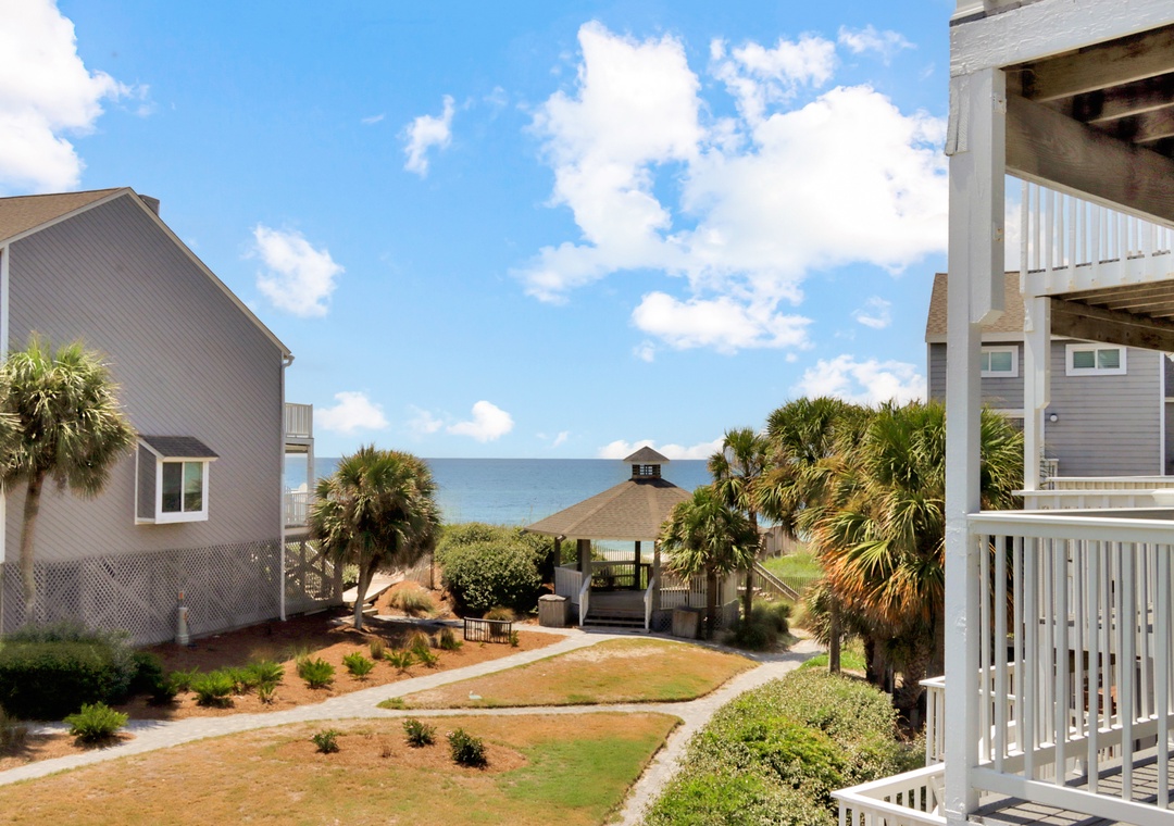 Bedroom 1 - Beach View from Deck