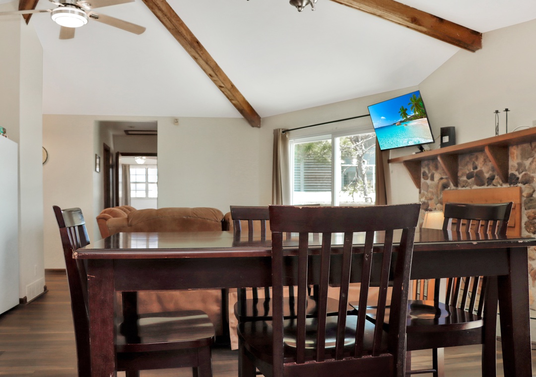Dining Area and Living Room
