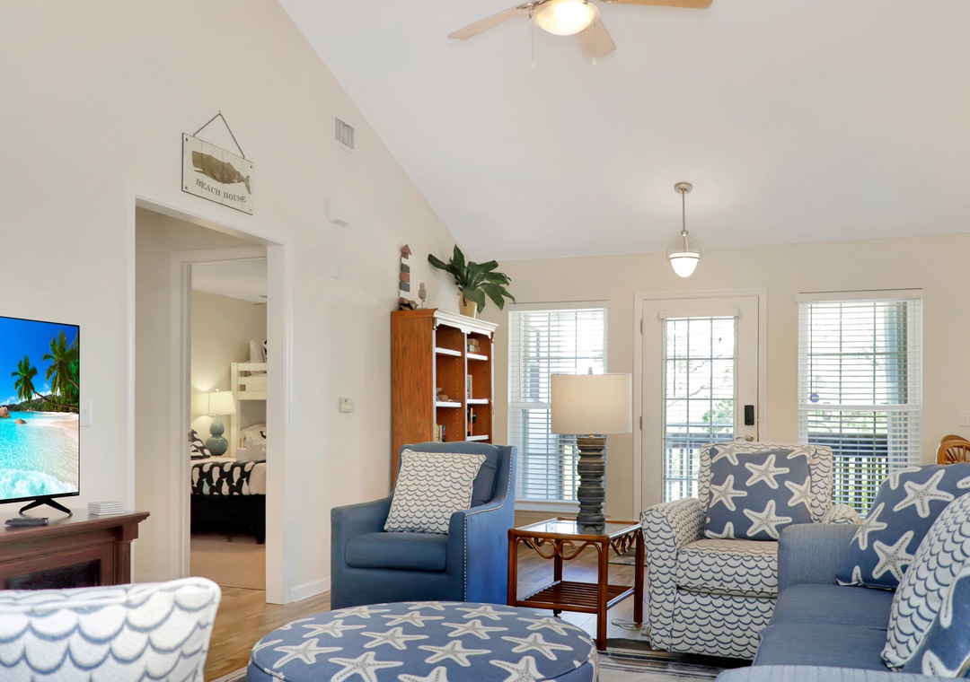 Living Room and Bedroom 1