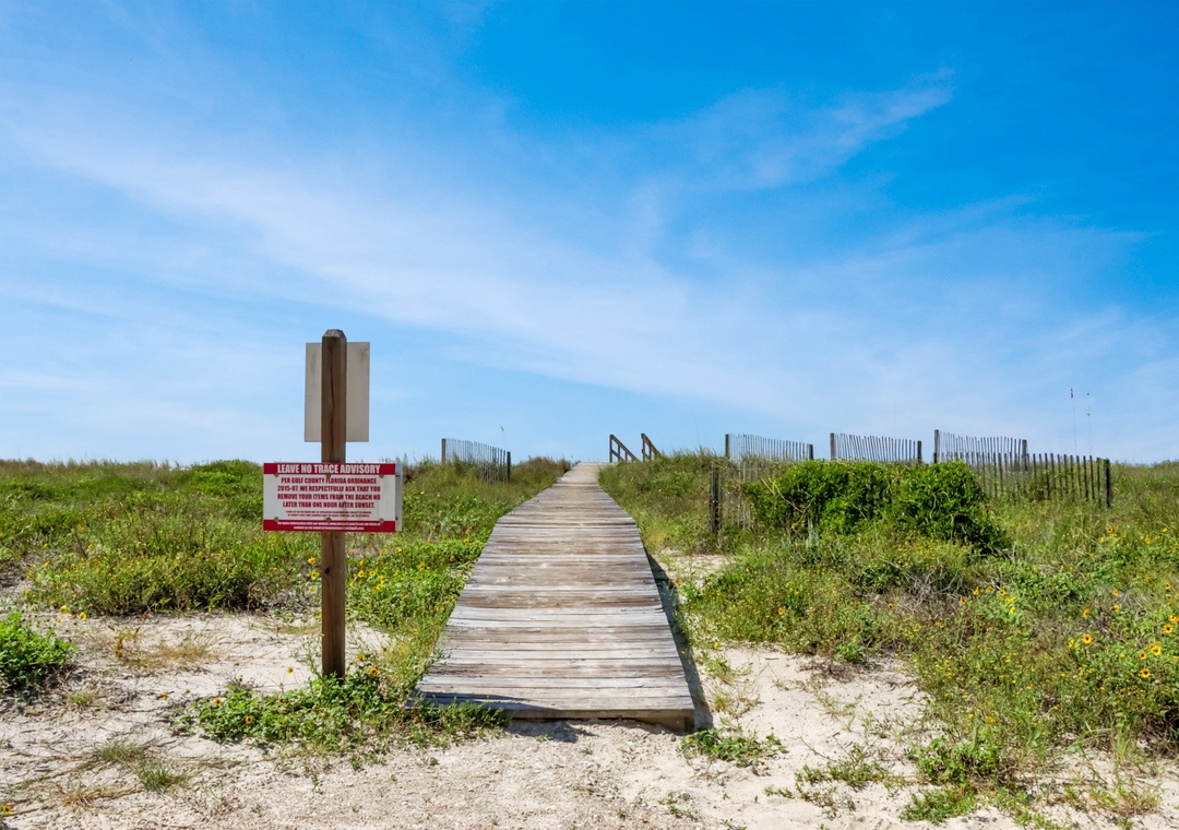 Community Boardwalk to Beach