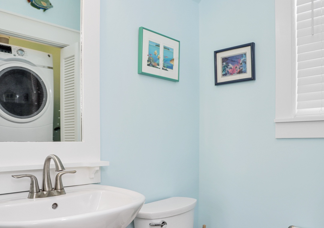 Half Bathroom on Ground Floor