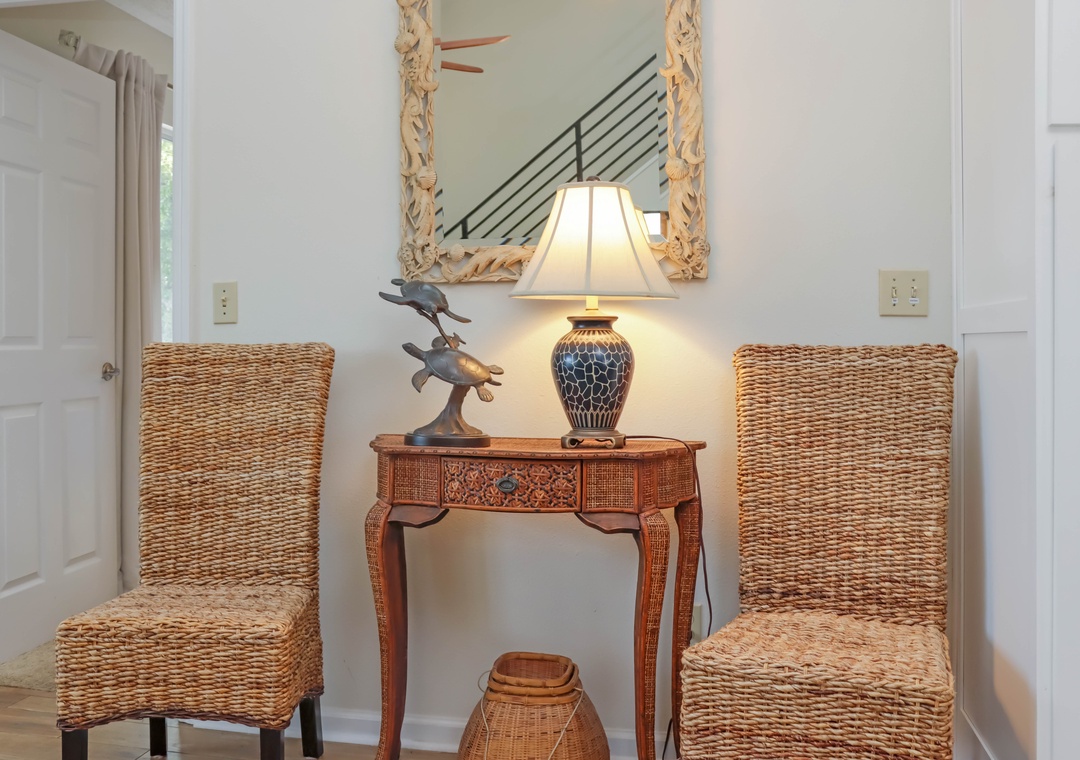 Additional Sitting Space in Living Room