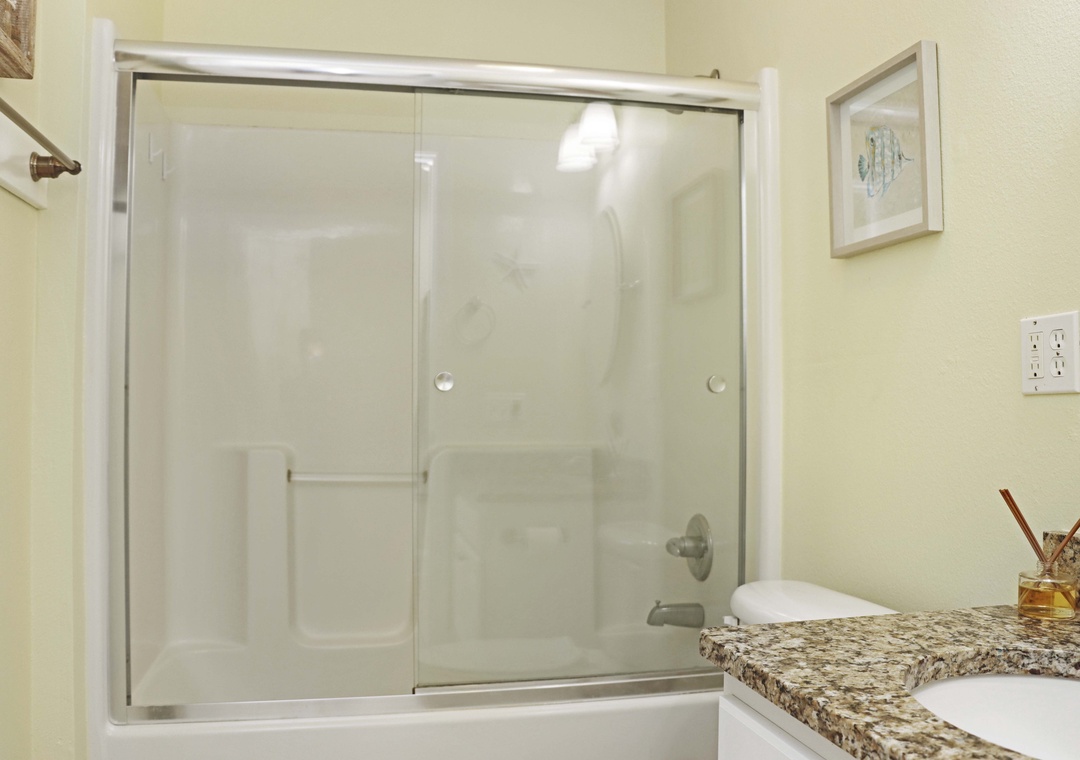 Full Bathroom Shower - First Floor