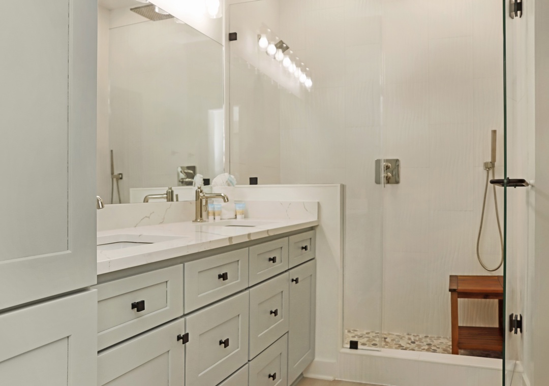 Bedroom 1 - Master Bathroom with Shower