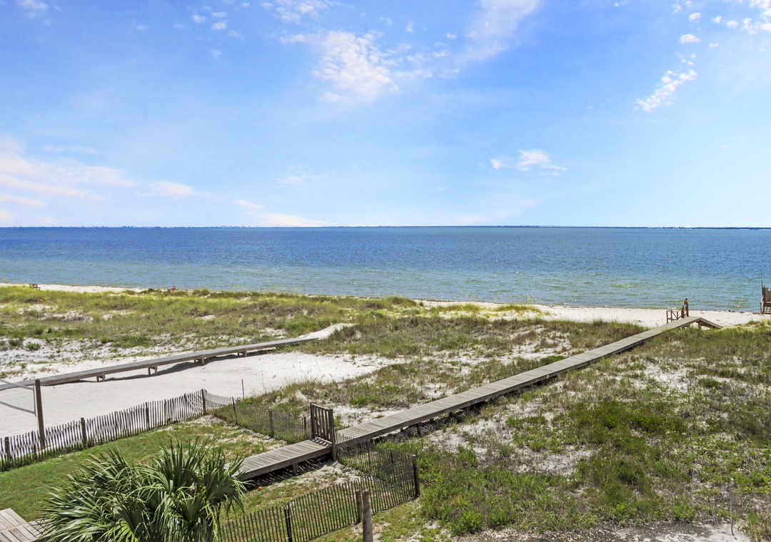 View with Cape San Blas Across the Water