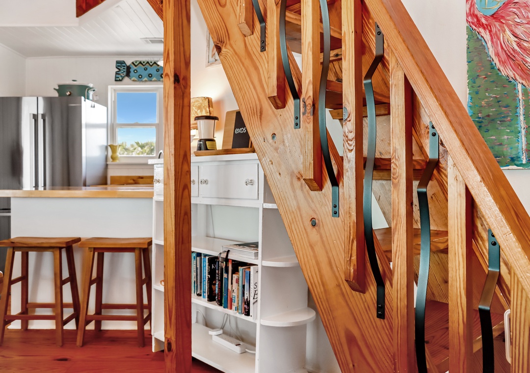 Kitchen and Loft Stairs