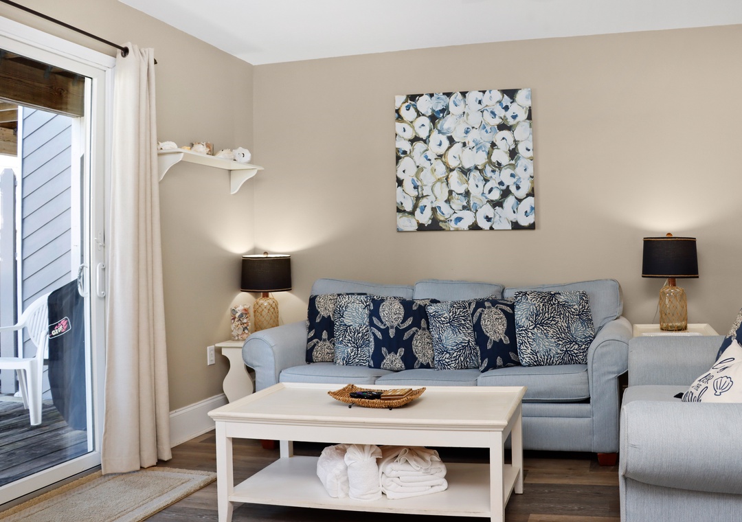 Living Room with Sleeper Sofa