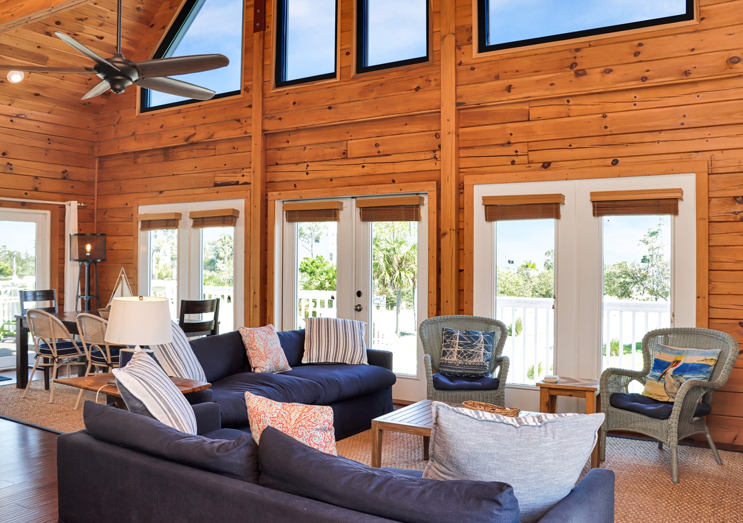 Gorgeous Woodwork Throughout