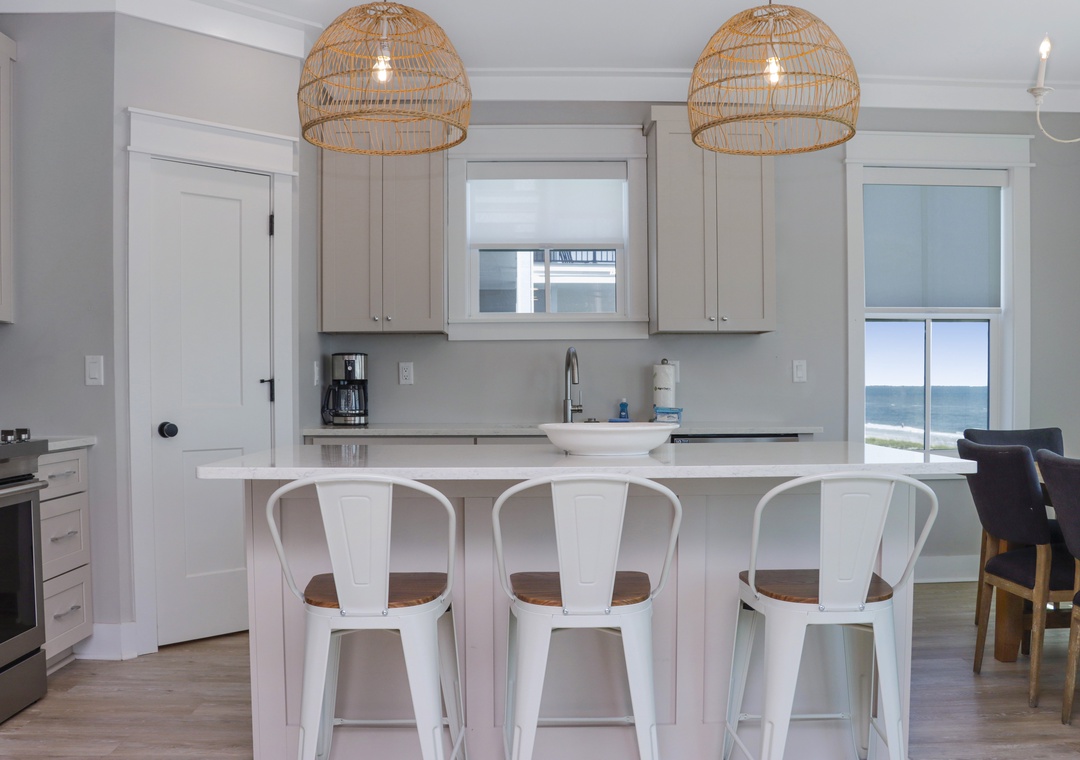 Kitchen Island with Bar Seating