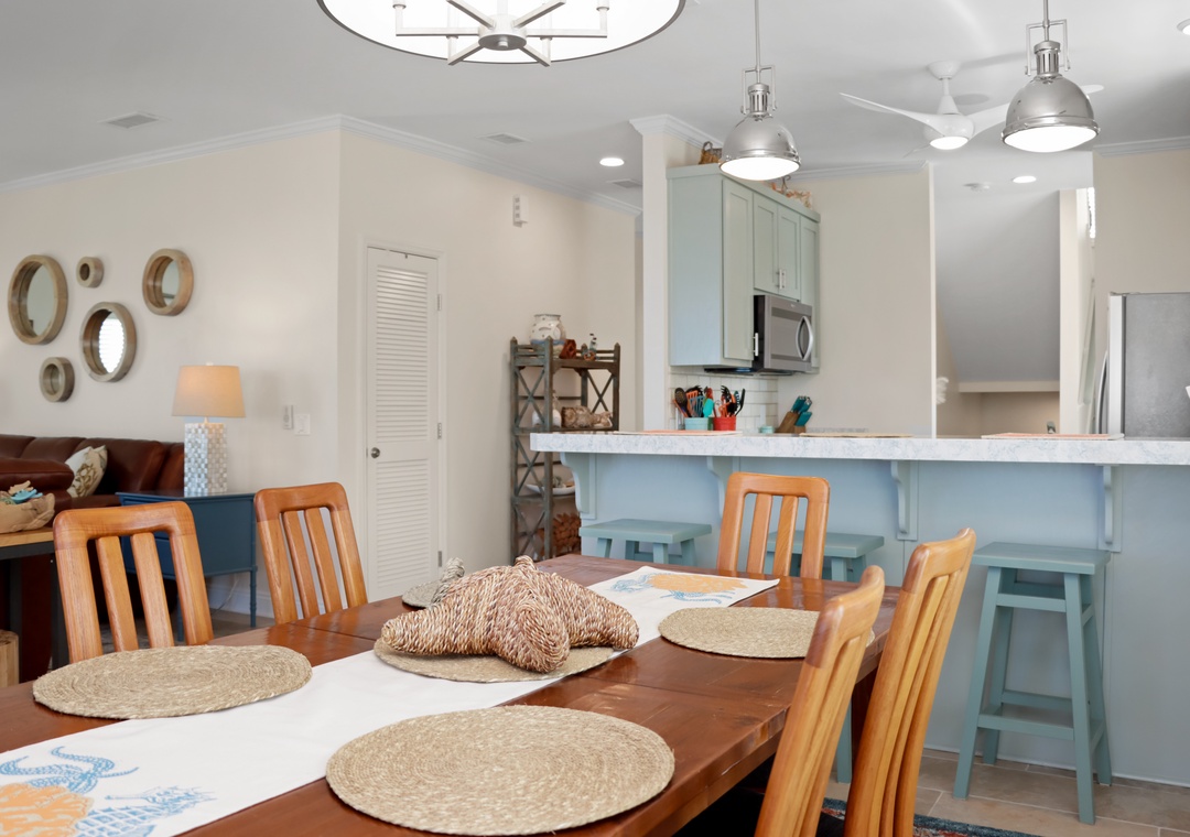 Dining Space and Bar Seating