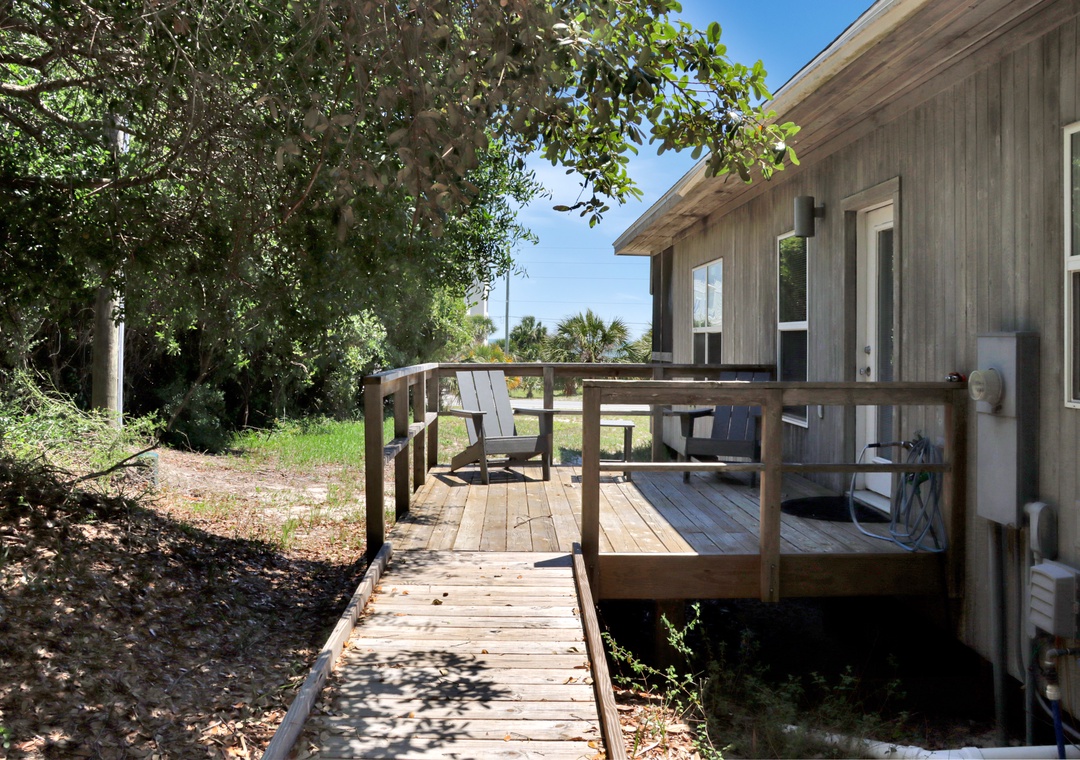 Private Sun Deck off of Bedroom 2