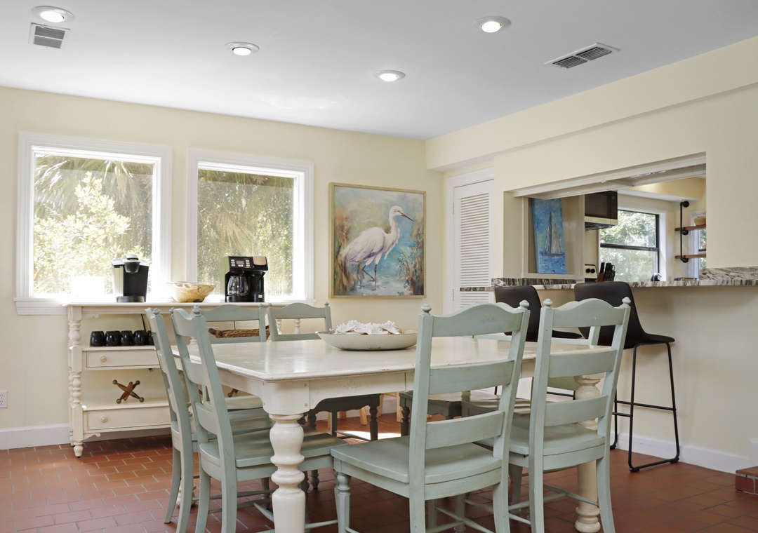 Dining Area and Coffee Bar