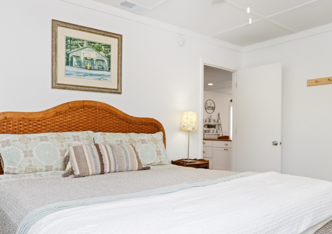 Bedroom 1 and Kitchen