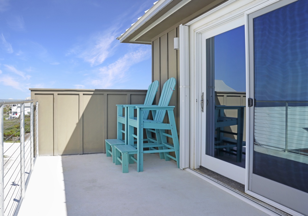 Top Floor Master Suite Deck