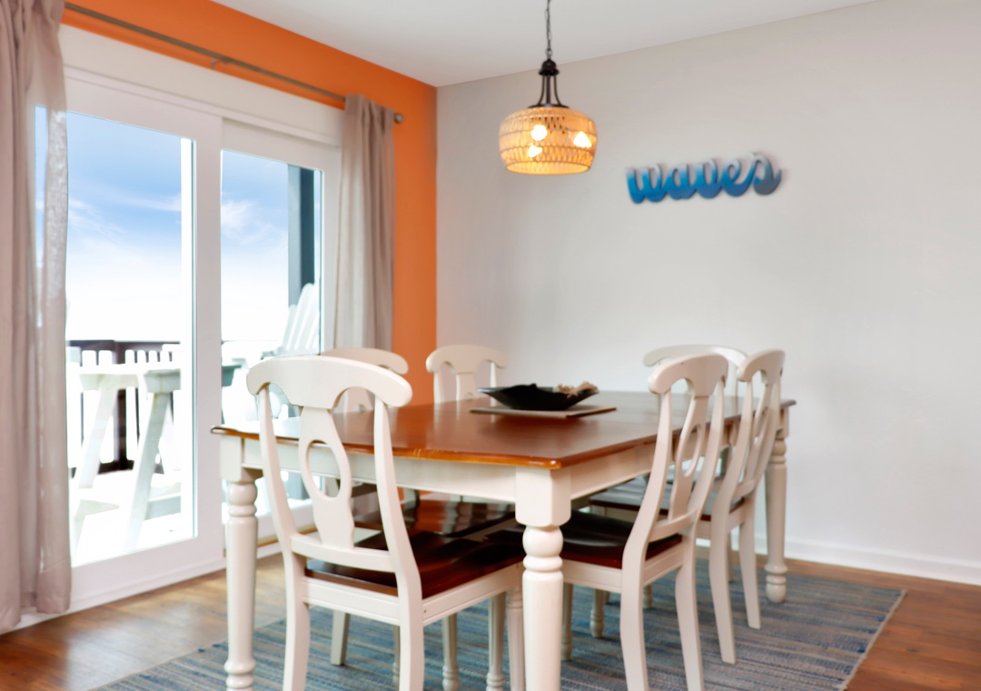 Beachfront Dining Area