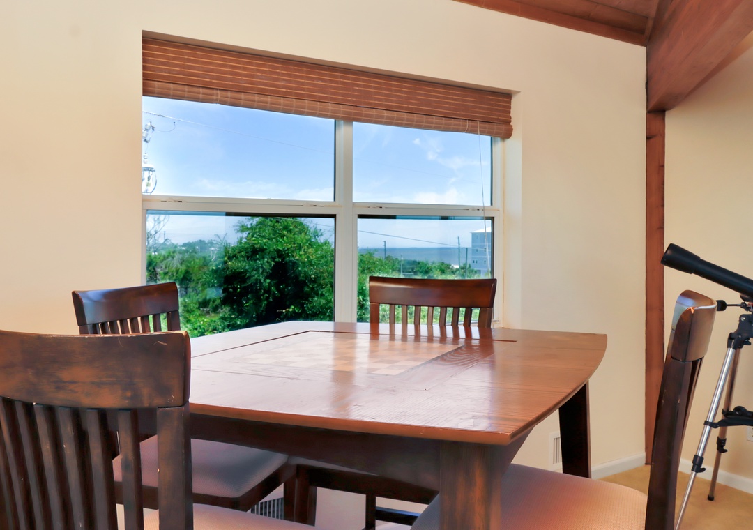 Gaming Table and Telescope