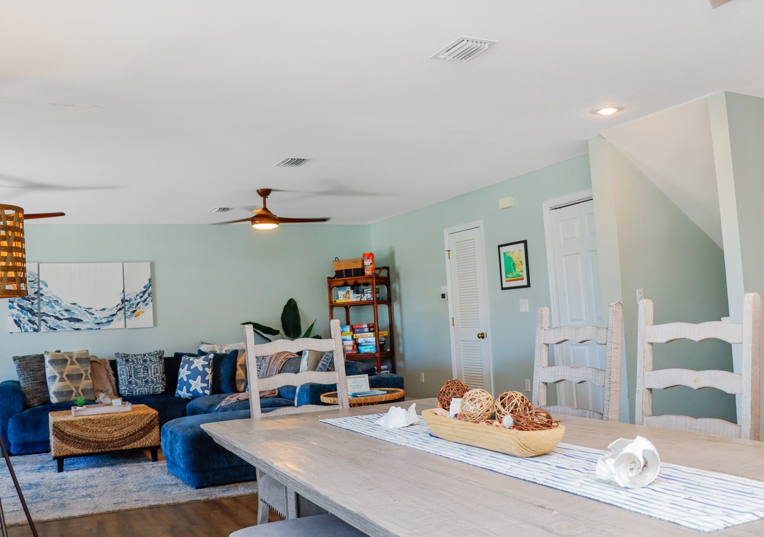 Dining Area and Living Room
