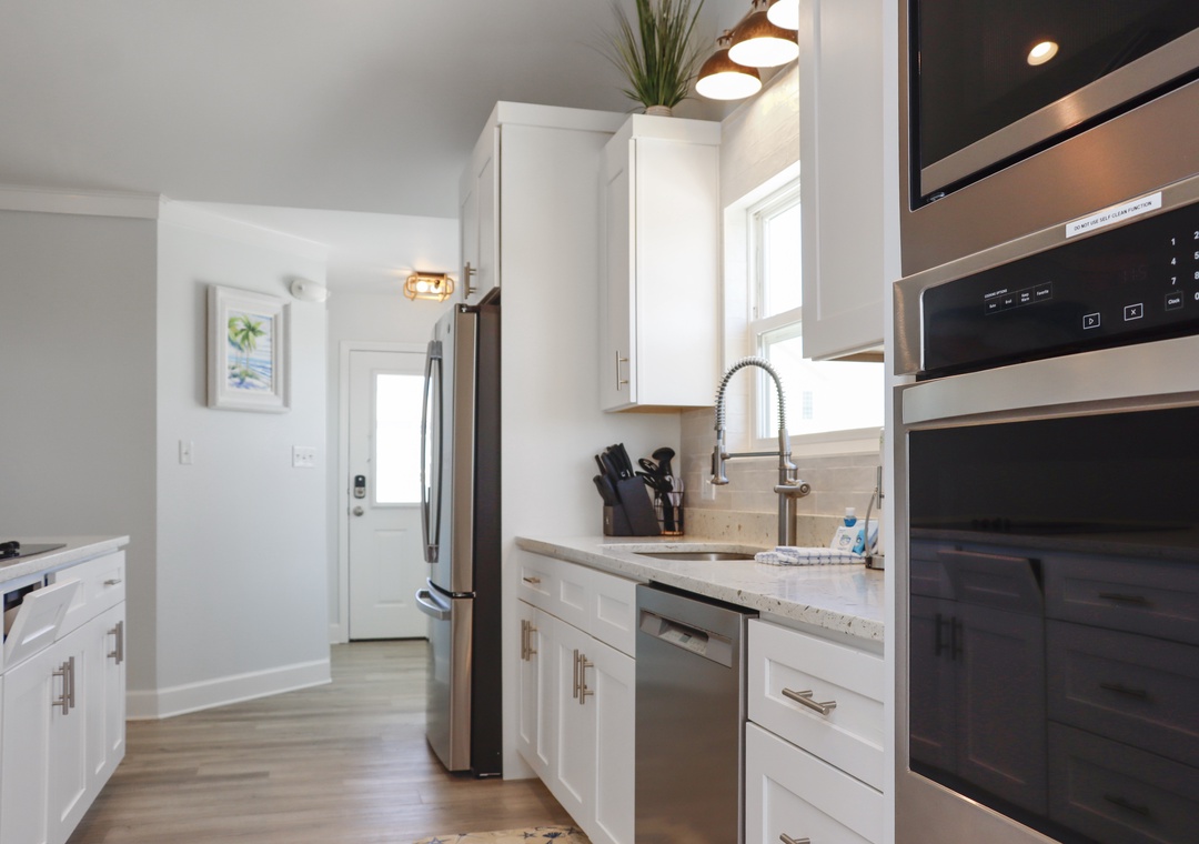 Kitchen and Main Entrance