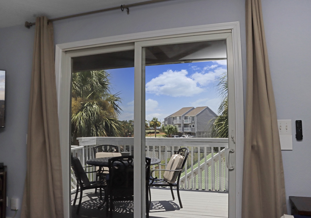 Living Room - Deck View